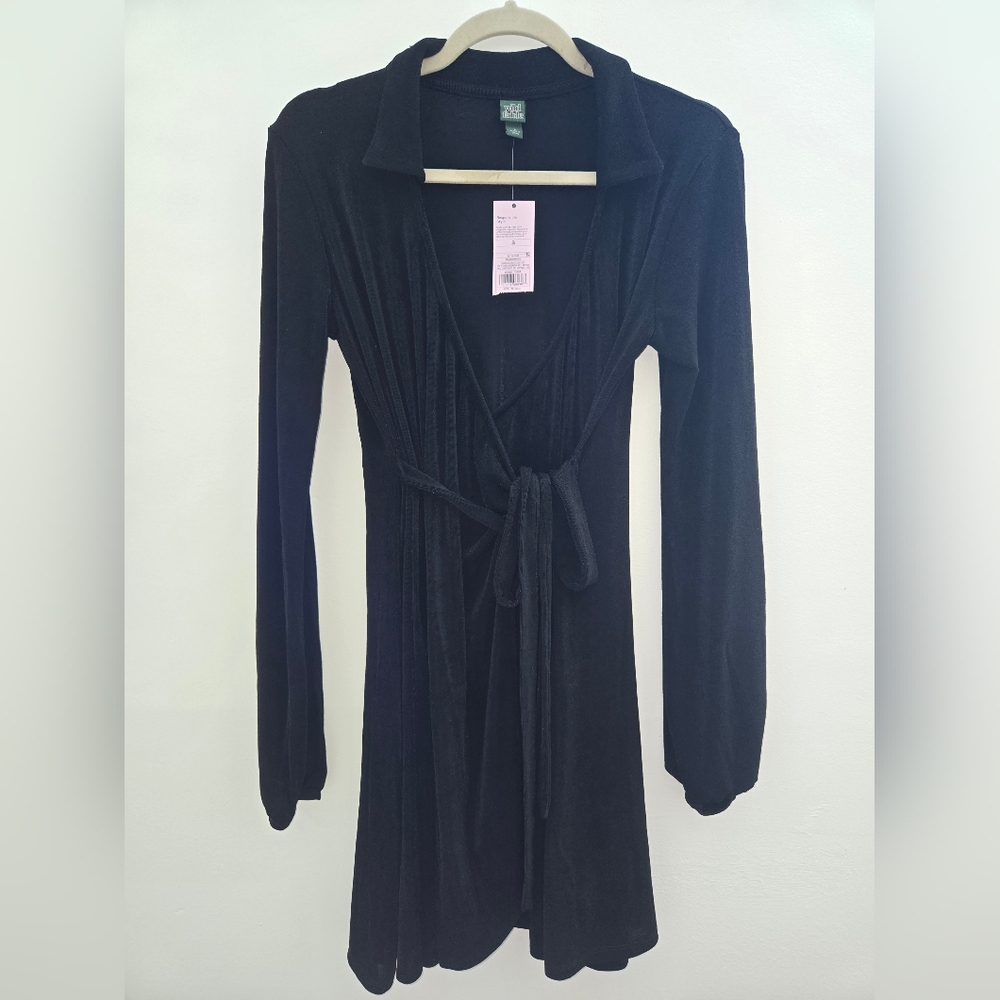 Wild Fable Black Long Sleeve Dress